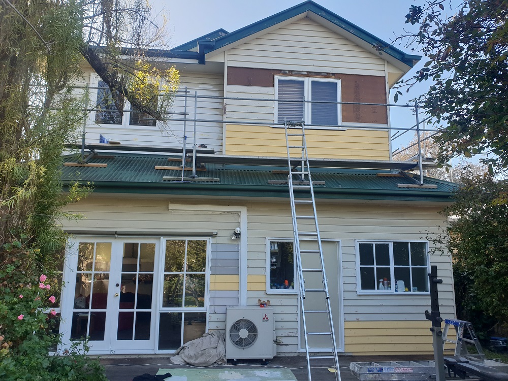 The Proccess of Painting House Facade in Northcote